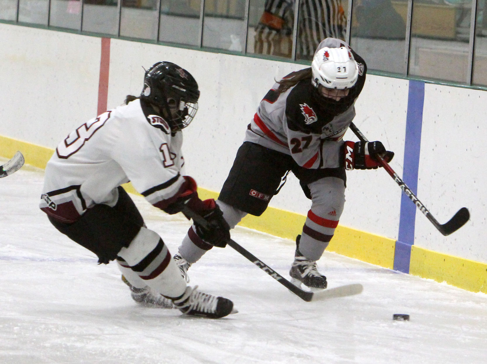 Prep girls hockey state semifinals: Chippewa Falls/Menomonie at Central Wisconsin 2-17-21